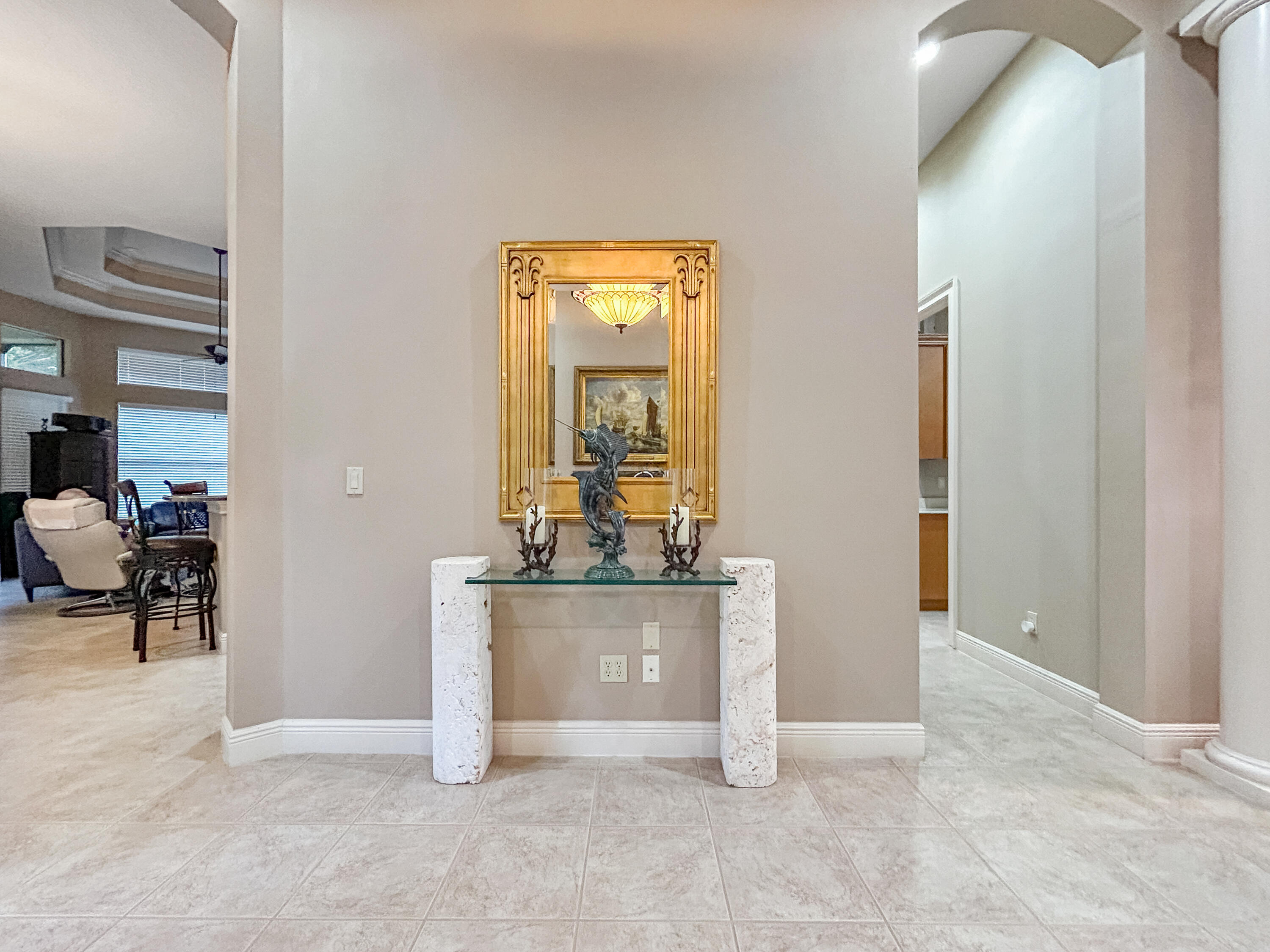 26345 San Gabriel Howey-in-the-Hills, FL 34737 - Photo 13 of 51 an entryway and livingroom with furniture