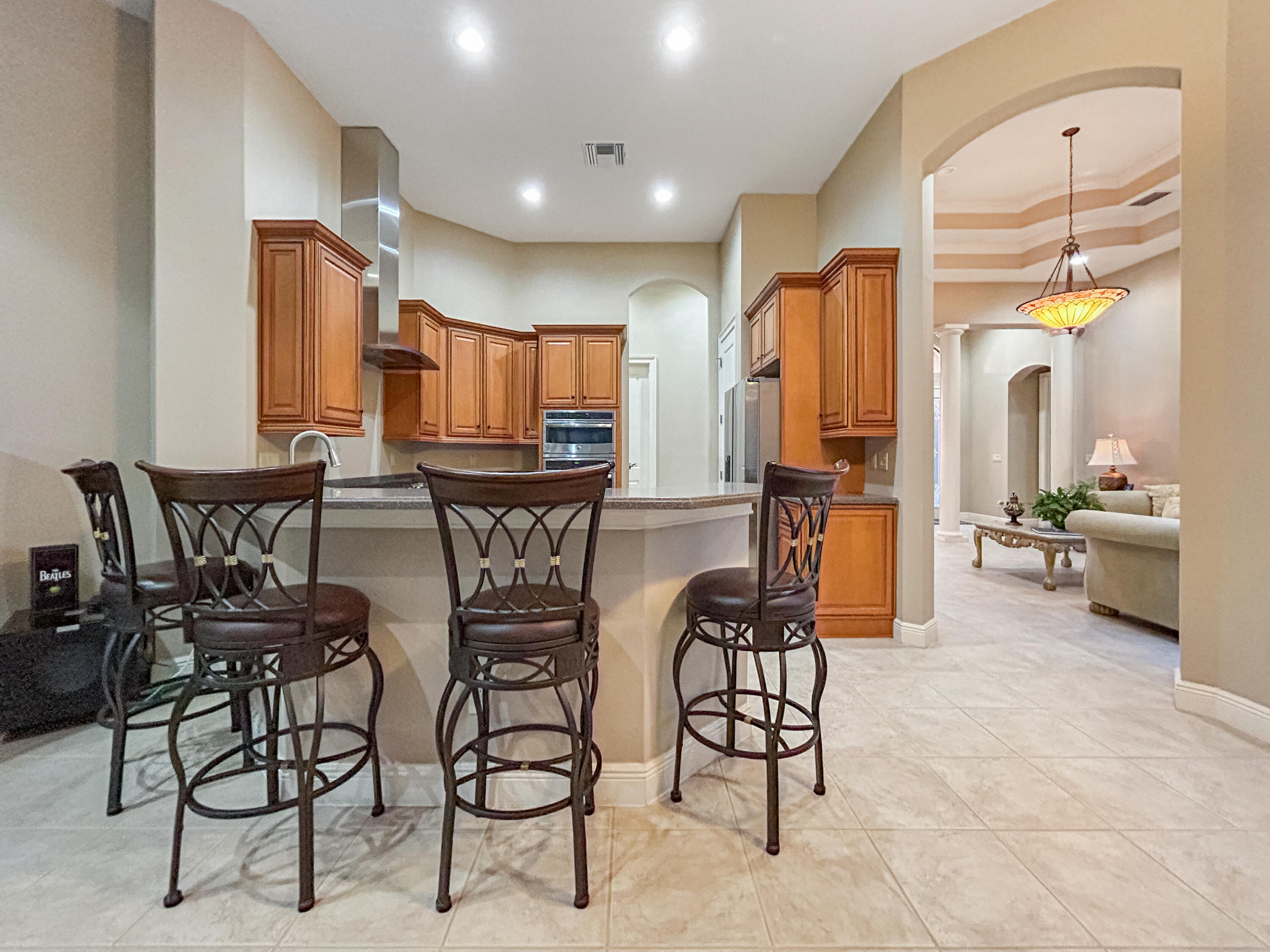26345 San Gabriel Howey-in-the-Hills, FL 34737 - Photo 26 of 51 a view of a dining room with furniture