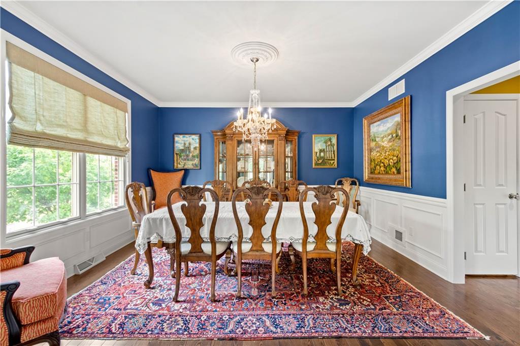 70 Barr Road Finleyville, PA 15332 - Photo 7 of 25 a view of a dining room with furniture window and wooden floor