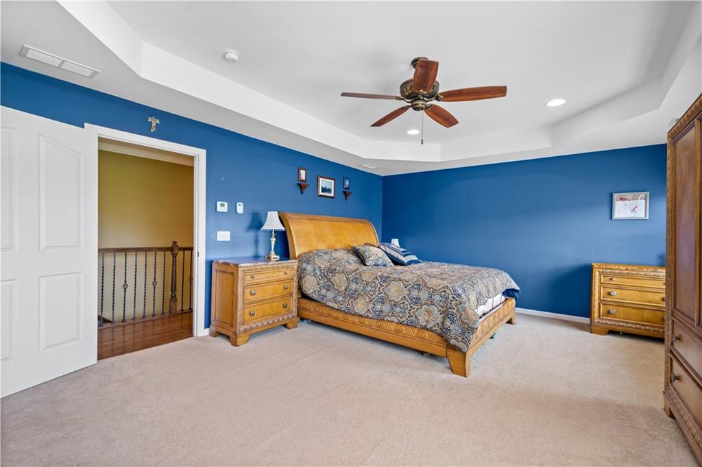 70 Barr Road Finleyville, PA 15332 - Photo 10 of 25 a bedroom with a bed and dresser