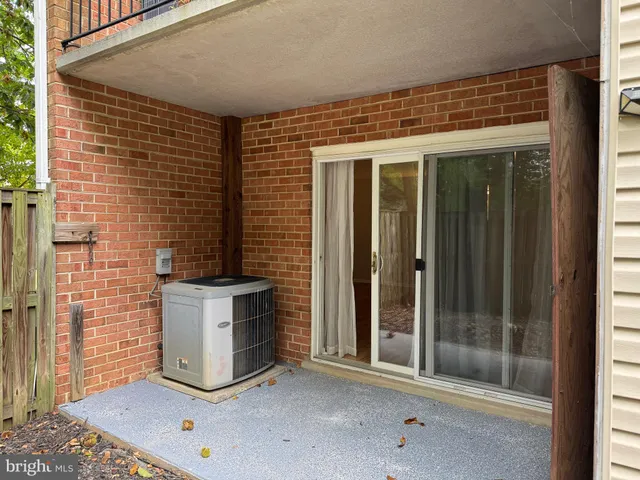 a view of an entrance to house