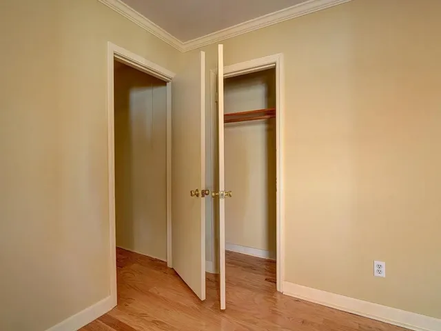 a view of wooden floor