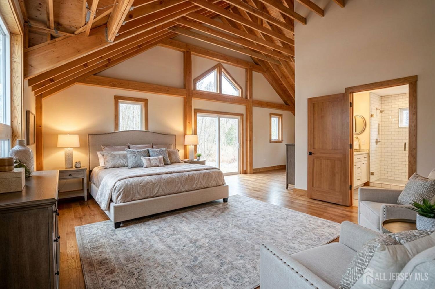 25 Davidson's Mill Road North Brunswick, NJ 08902 - Photo 16 of 56 a spacious bedroom with a bed and a large window