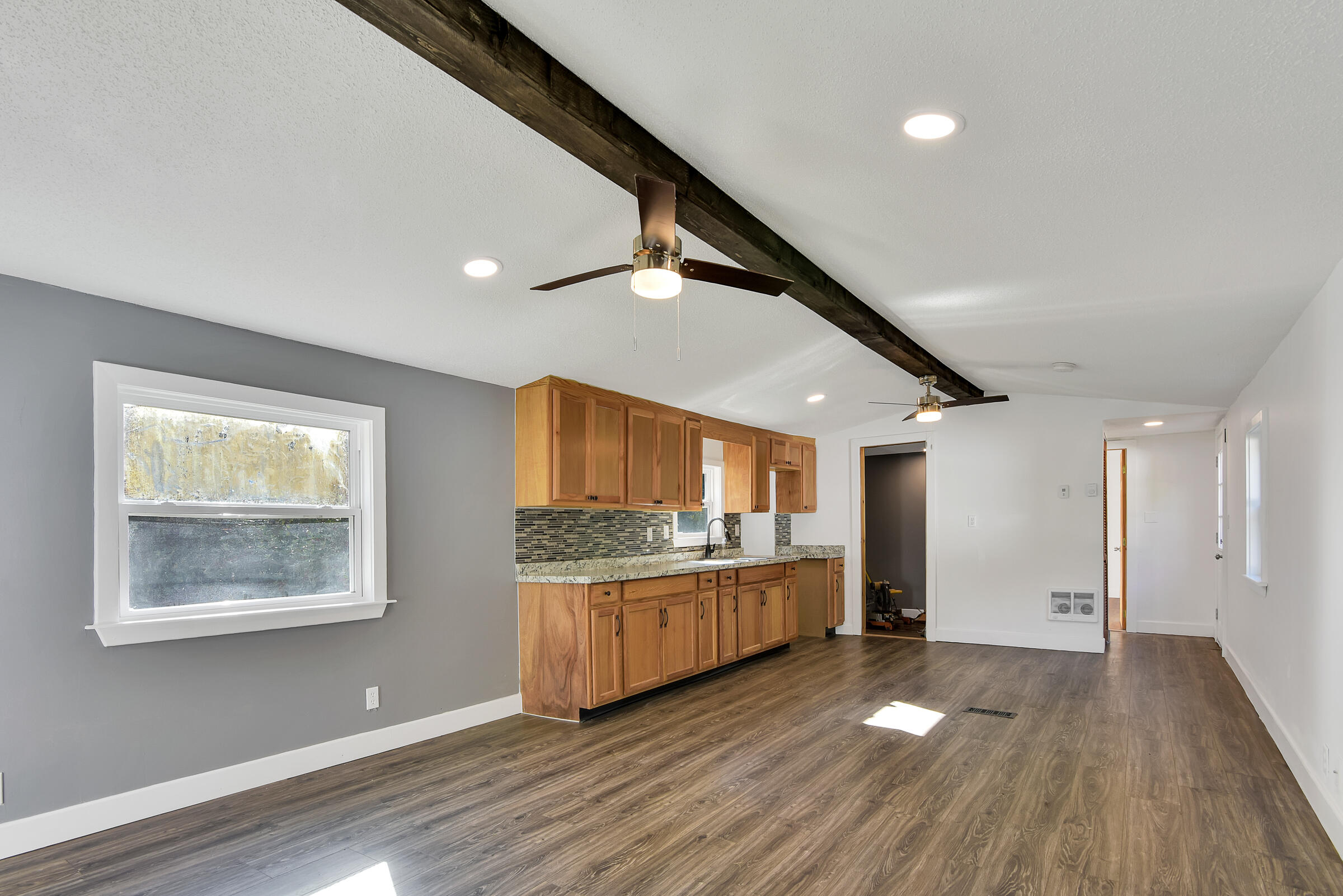 64 Sanford Road Augusta, ME 04330 - Photo 5 of 26 Livingroom to Kitchen
