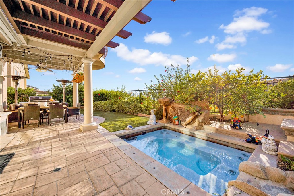11233 Ravenna Lane Porter Ranch, CA 91326 - Photo 32 of 46 a view of a patio yard