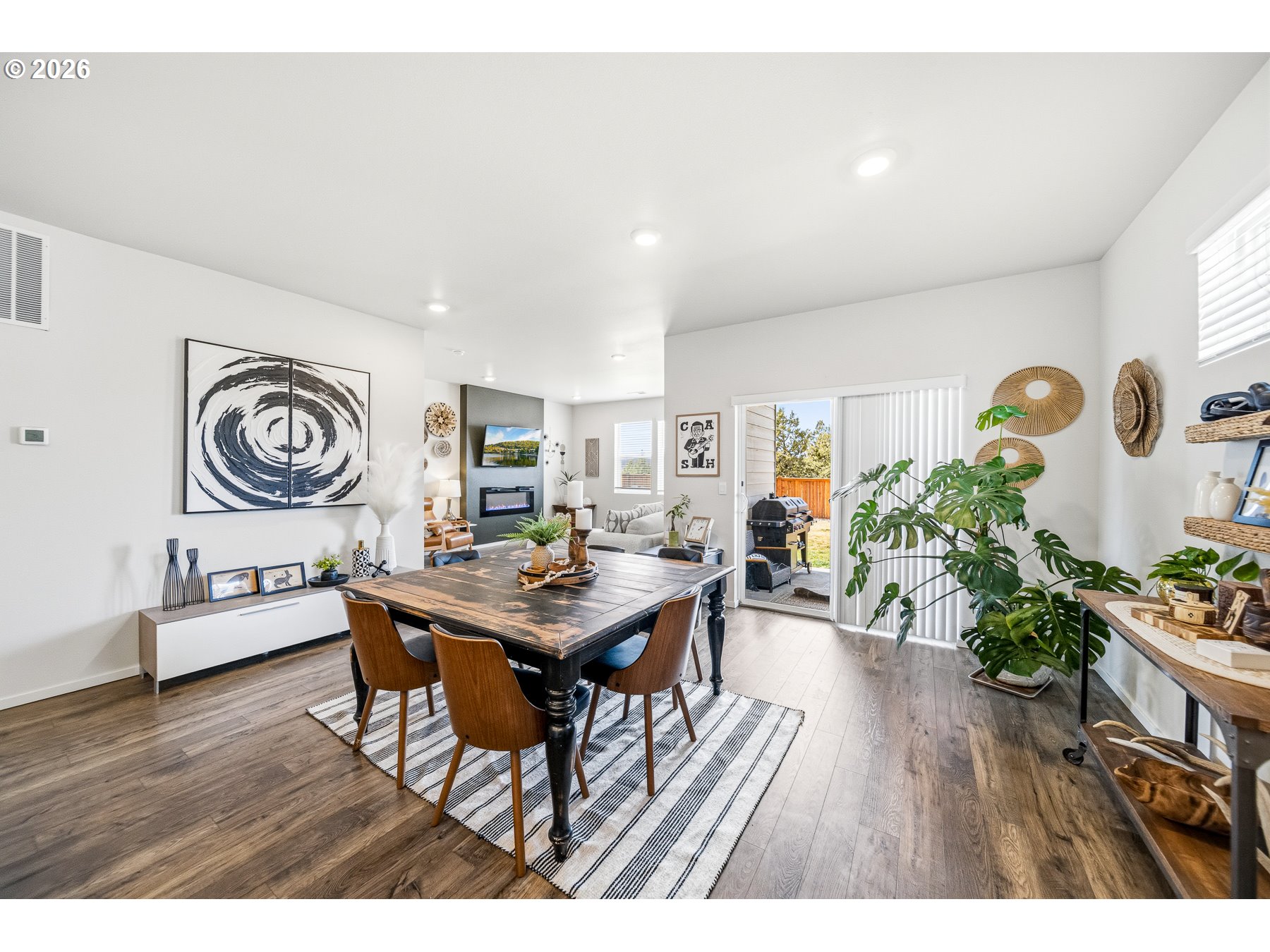 597 Northeast Union Loop Prineville, OR 97754 - Photo 8 of 22 a living room with furniture and wooden floor