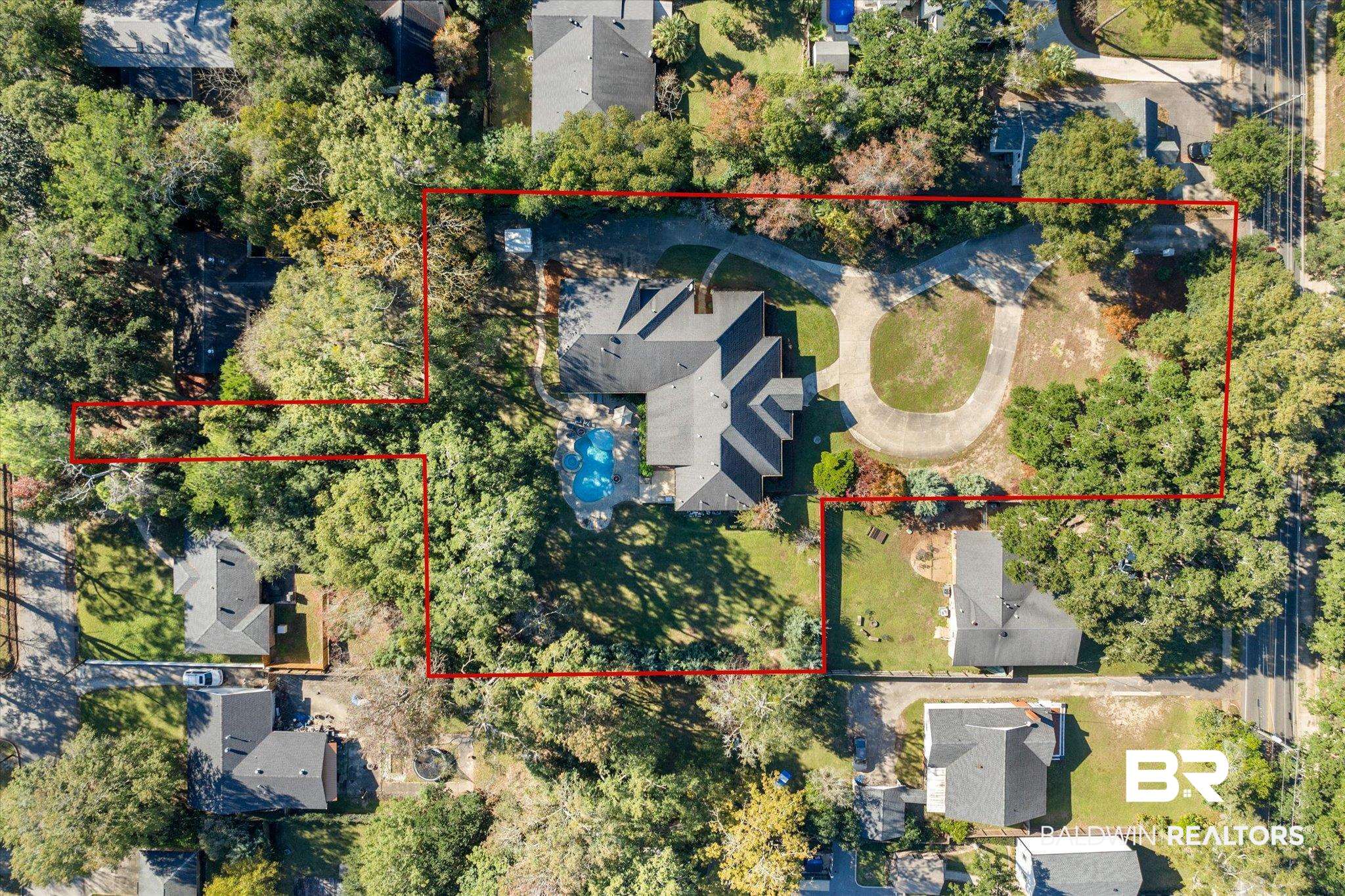 3713 Old Shell Road Mobile, AL 36608 - Photo 48 of 52 Aerial view