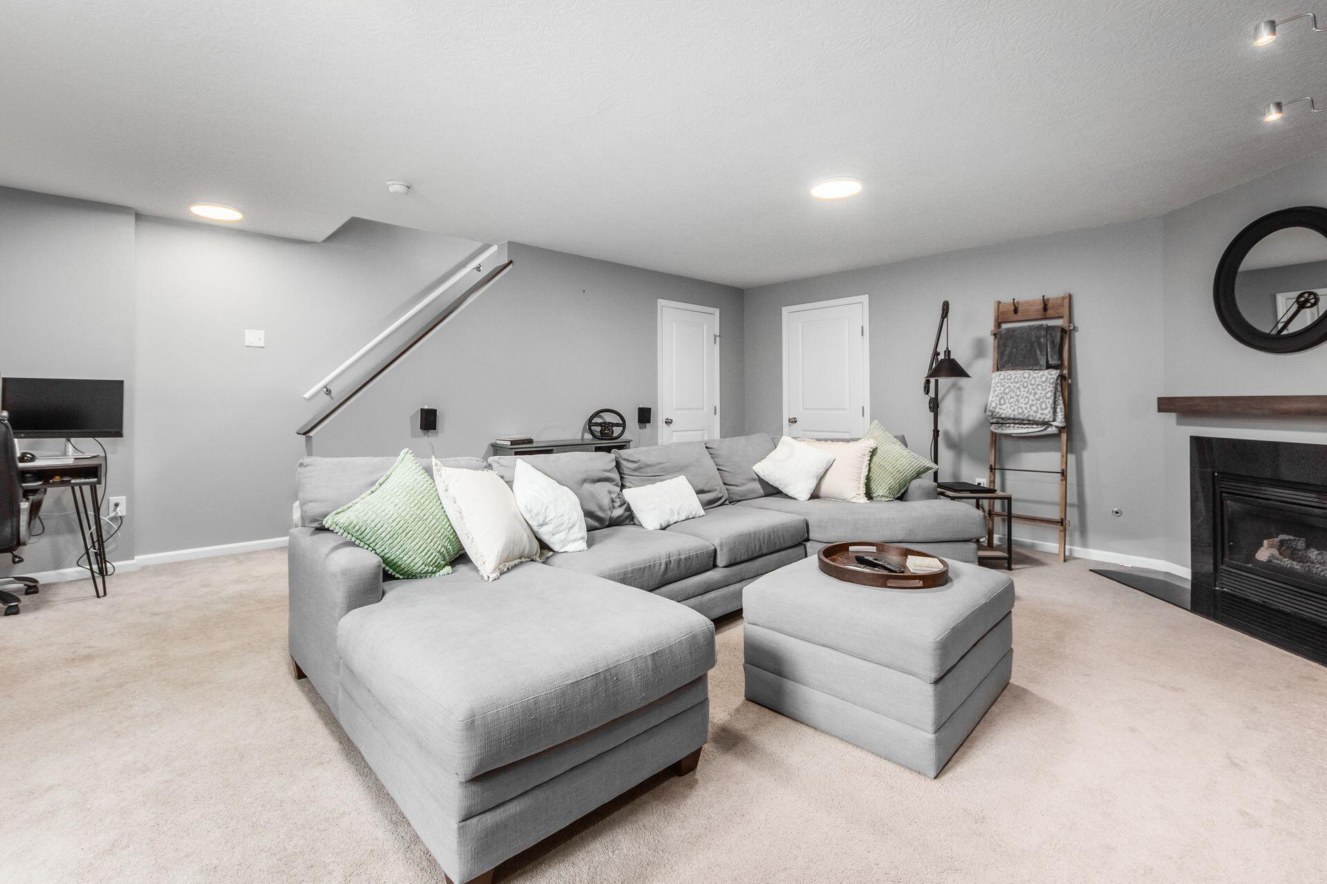 6320 Wagtail Road, Unit 6 Columbus, OH 43230 - Photo 24 of 35 Lower level family room.
