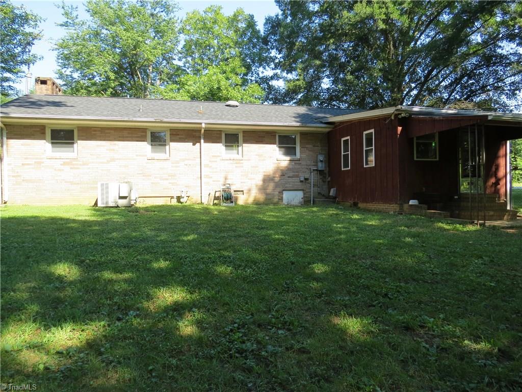 2881 Swallow Road Reidsville, NC 27320 - Photo 14 of 16 rear view and fenced in back yard