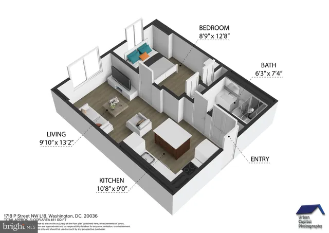 $299,900 | 1718 P Street Northwest, Unit L18, Washington, DC 20036