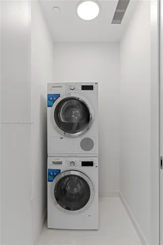 a view of a balcony with city view