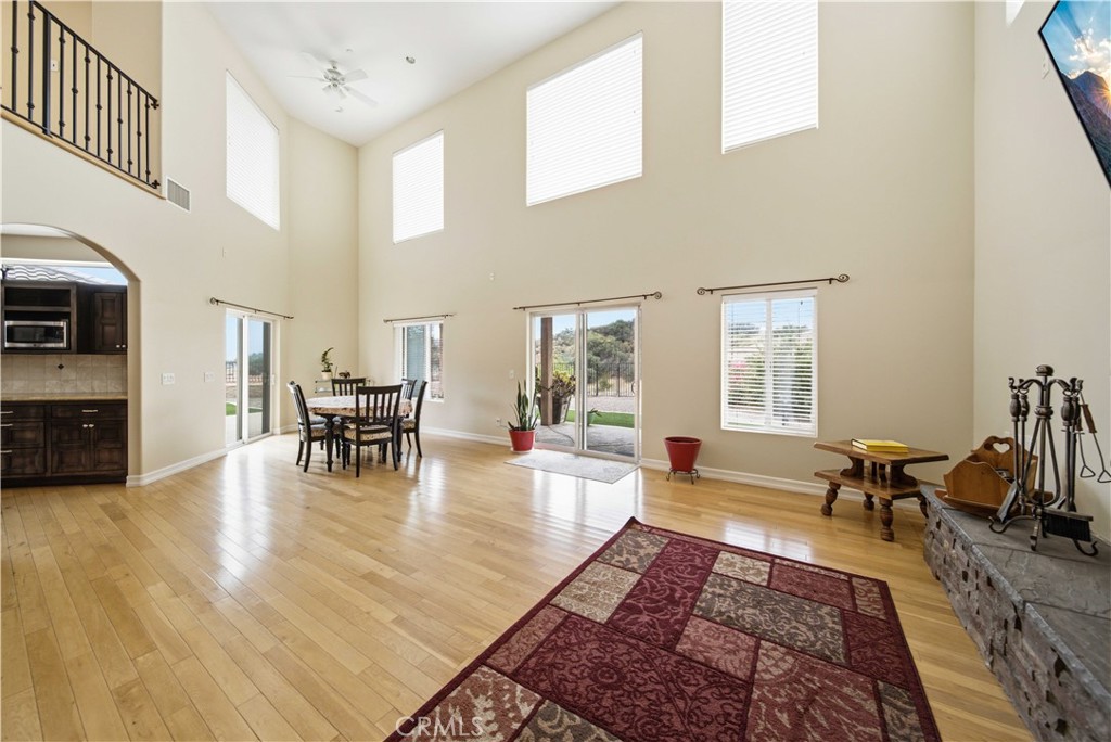13675 Davenport Road Agua Dulce, CA 91390 - Photo 4 of 51 view from a family room
