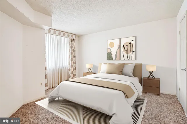 an empty room with a empty space and windows