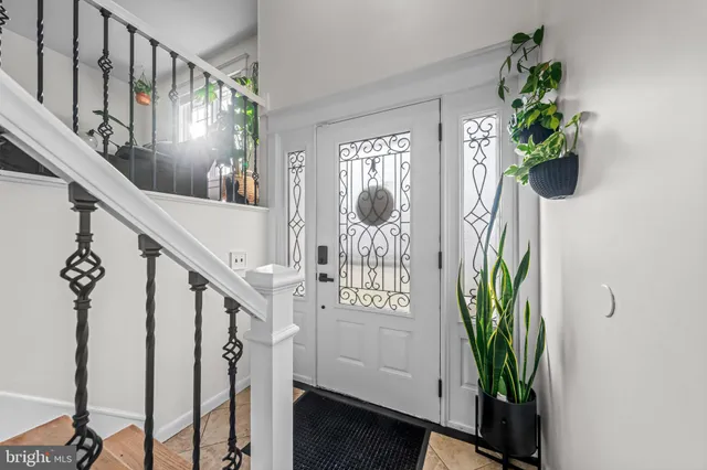 a view of an entryway