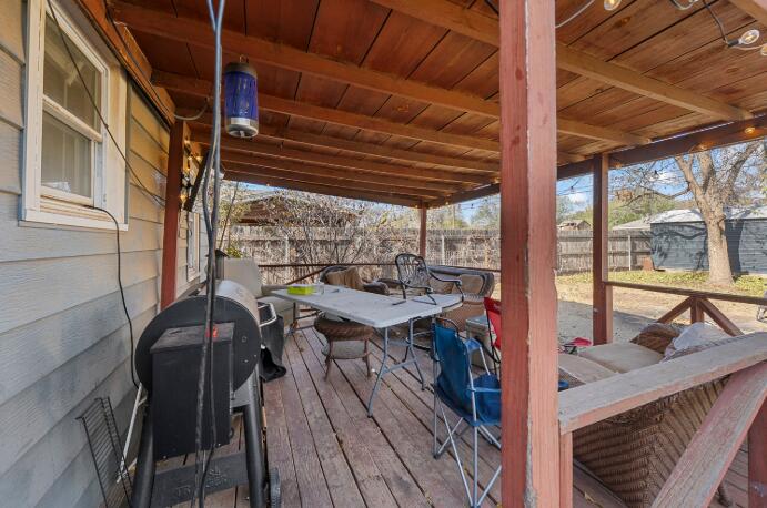 3004 33rd Street Lubbock, TX 79410 - Photo 10 of 10 a view of balcony with furniture and wooden floor