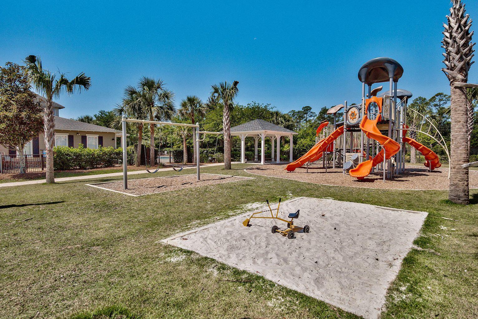 100 South Zander Way Santa Rosa Beach, FL 32459 - Photo 37 of 40 a view of outdoor space with garden
