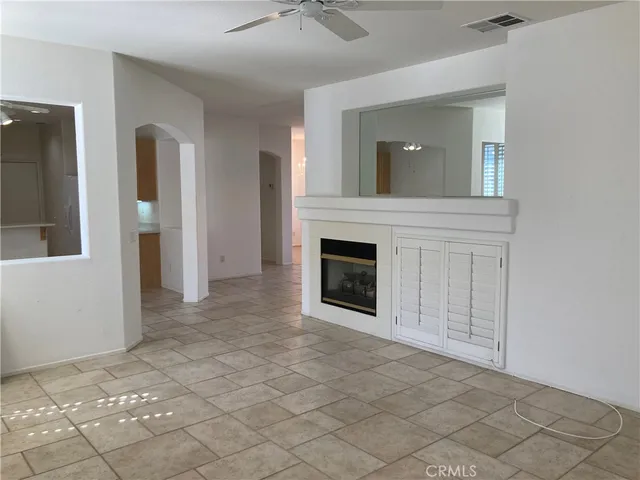 a view of a livingroom with a fireplace