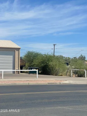 a view of a car is parked with city view