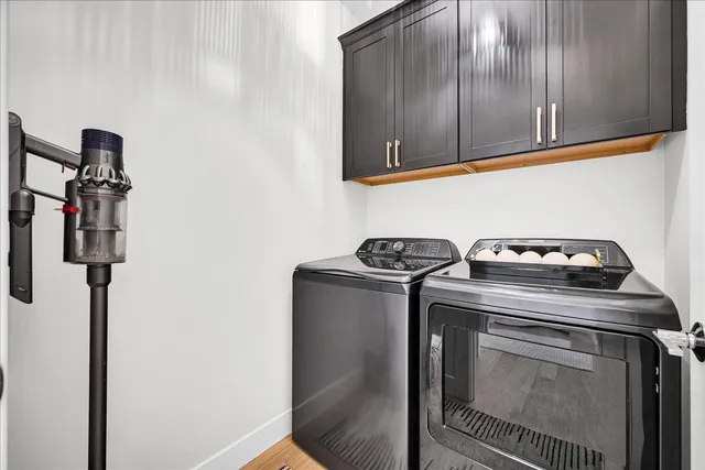 a open kitchen with sink stove top oven and microwave