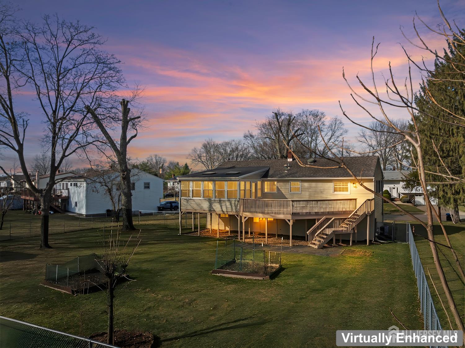 8 Tompkins Road East Brunswick, NJ 08816 - Photo 22 of 22 a view of a park with swings and a table and chairs