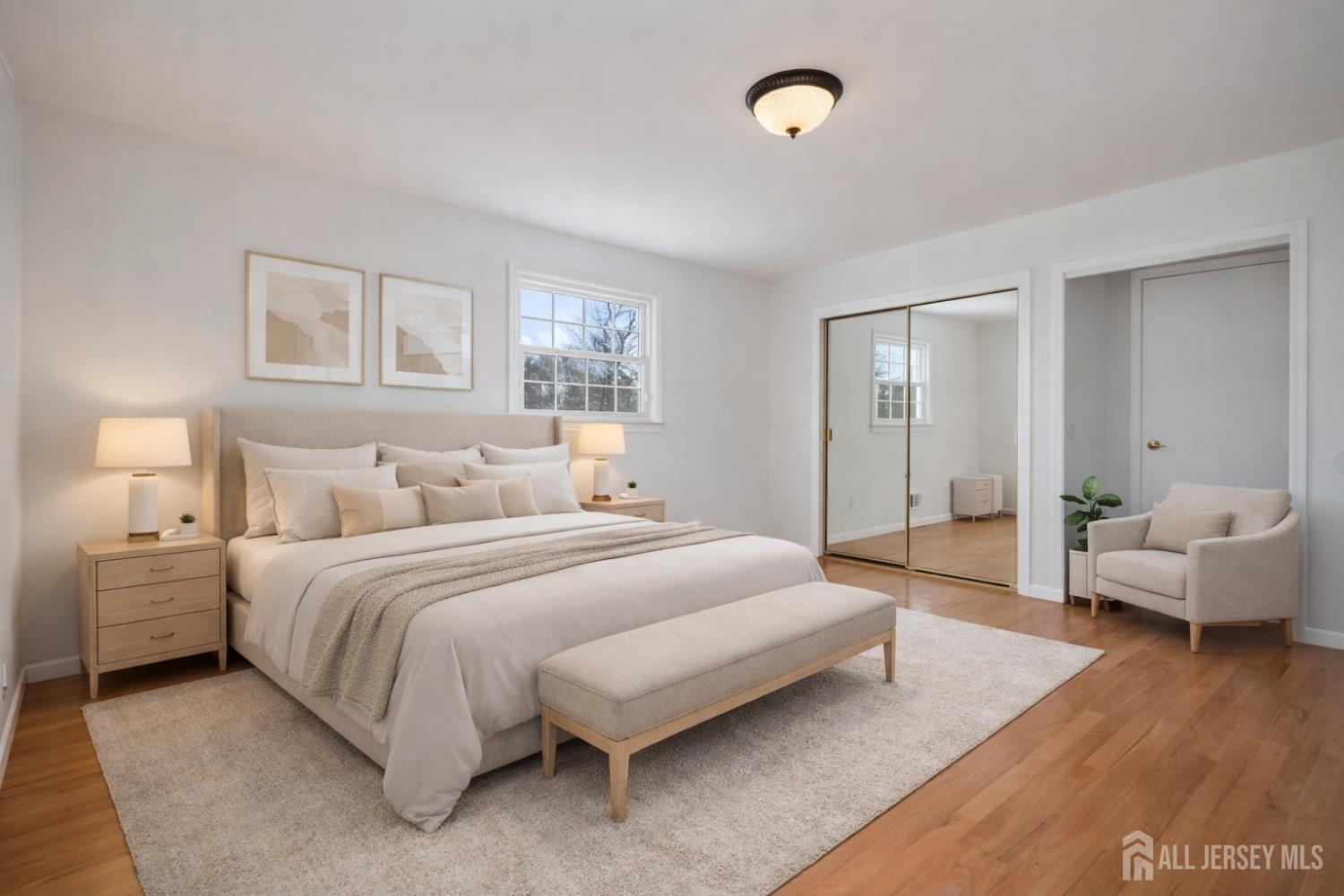 8 Tompkins Road East Brunswick, NJ 08816 - Photo 6 of 22 a spacious bedroom with a bed and couch