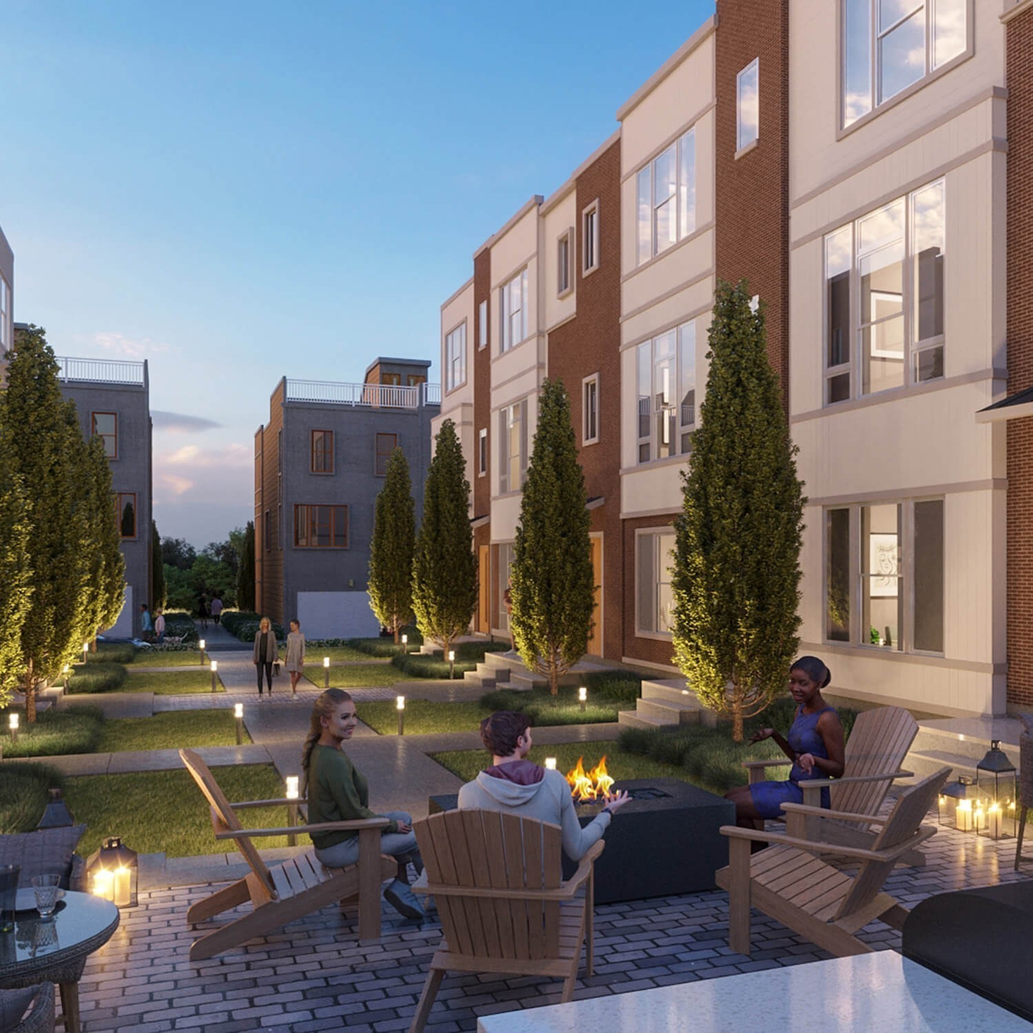 2176 Carson Street, Unit 20 Nashville, TN 37211 - Photo 3 of 5 a view of a building with sitting area