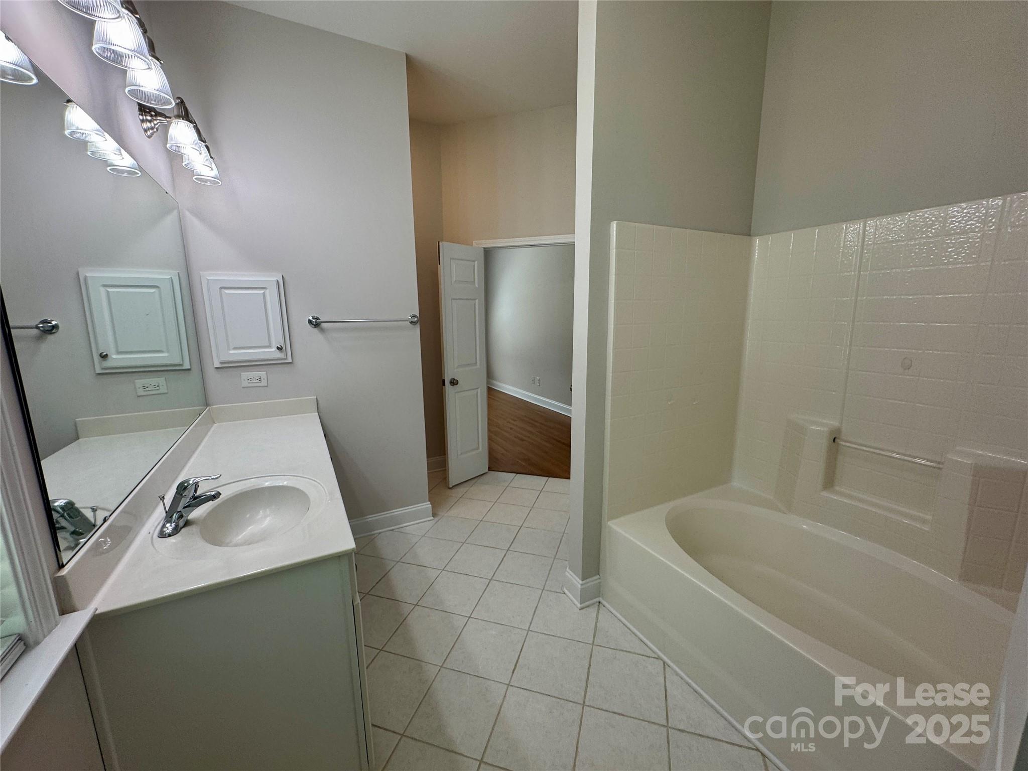 5340 Soaring Eagle Lane Mint Hill, NC 28227 - Photo 26 of 28 a bathroom with a sink and a tub