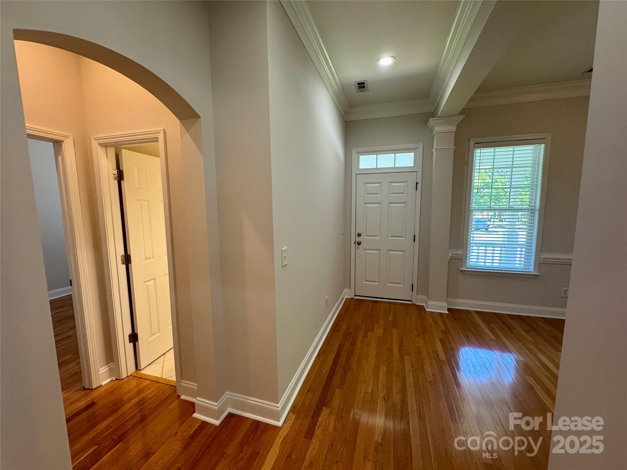 5340 Soaring Eagle Lane Mint Hill, NC 28227 - Photo 7 of 28 a view of hallway with wooden floor