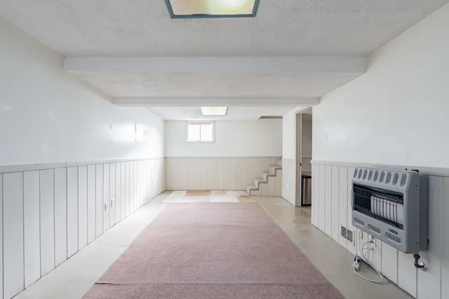 a view of a storage room