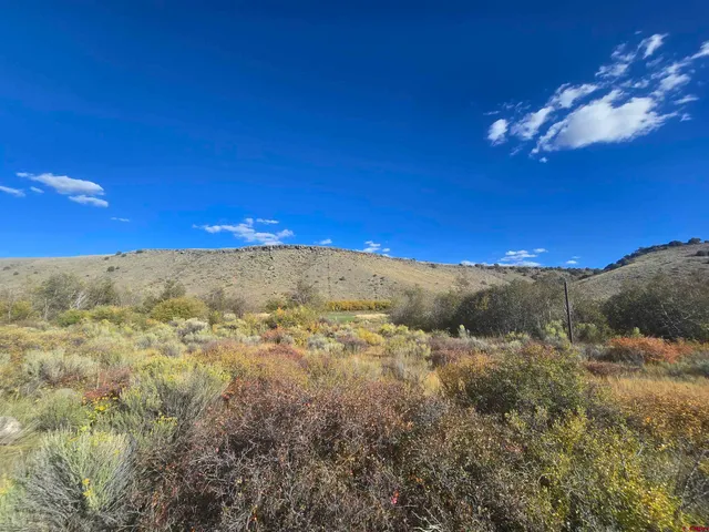 a view of a sky from a city
