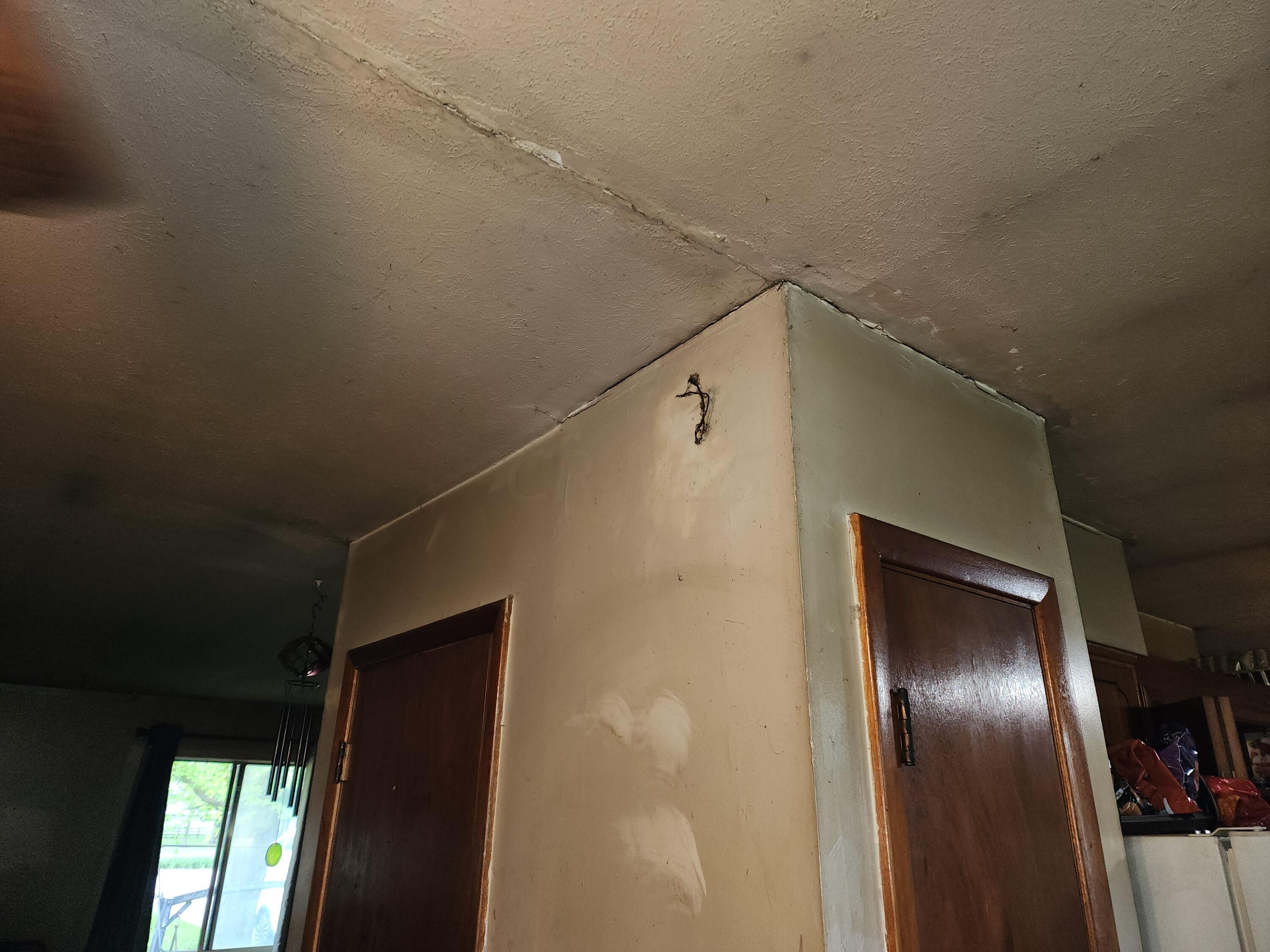 3908 South Section Line Road Delaware, OH 43015 - Photo 36 of 56 Crack in Ceiling