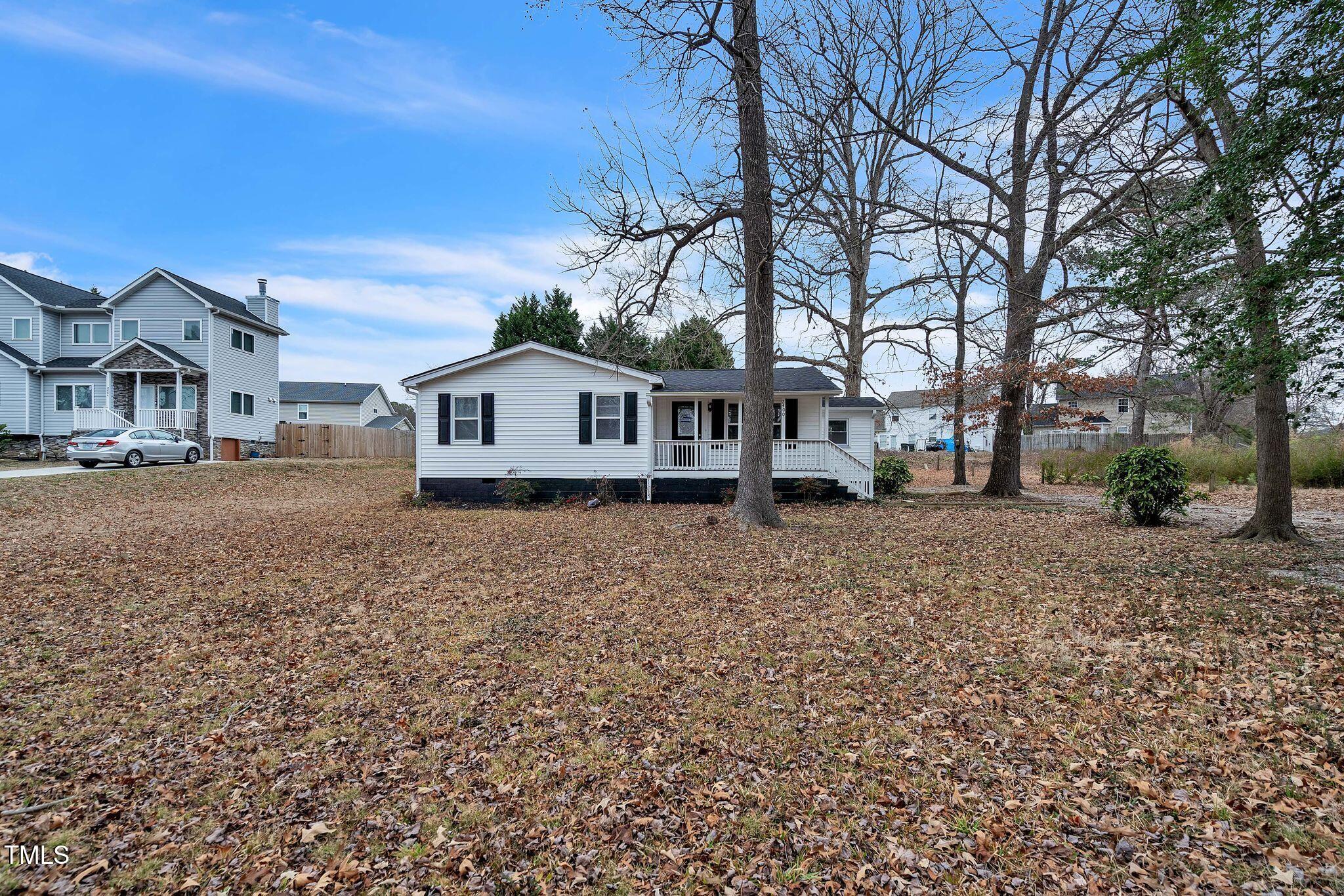 a view of house with a outdoor space