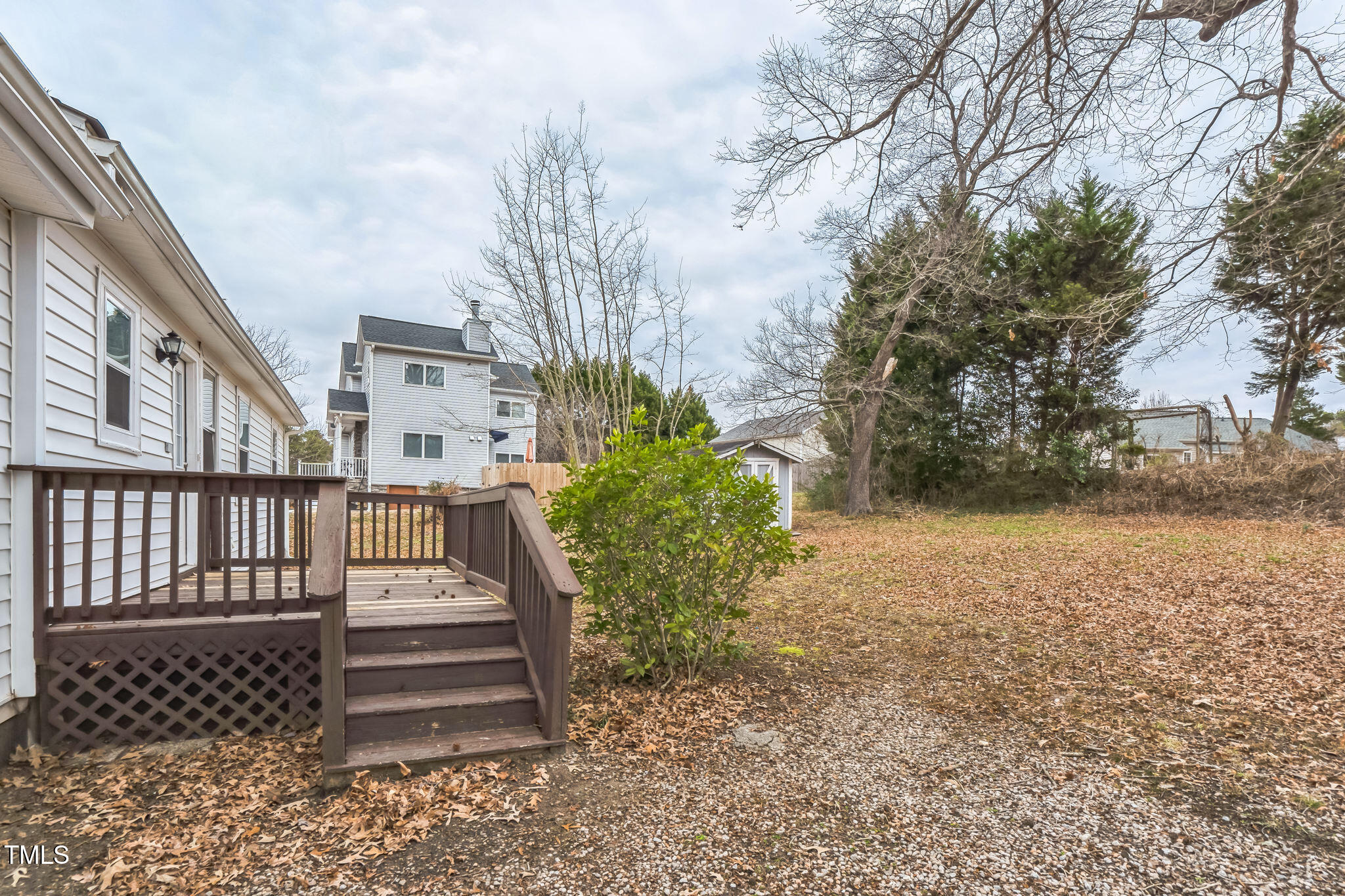 2400 Dorety Place Raleigh, NC 27604 - Photo 28 of 29 a view of outdoor space and deck