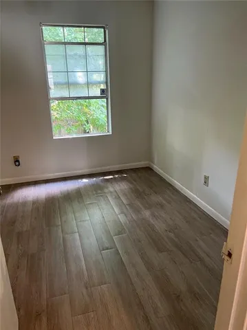 a view of a small space