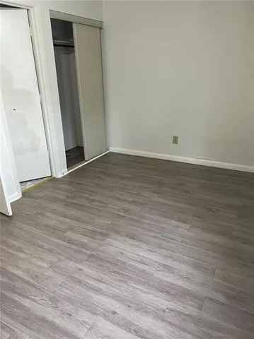 wooden floor in an empty room