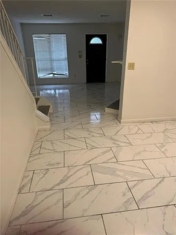 a view of empty room