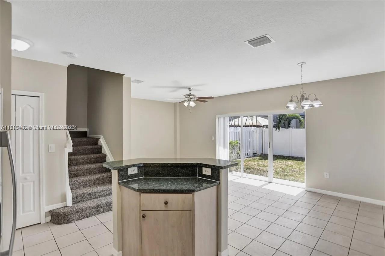 2802 Southwest 128th Way Miramar, FL 33027 - Photo 15 of 37 a kitchen with a counter and a sink