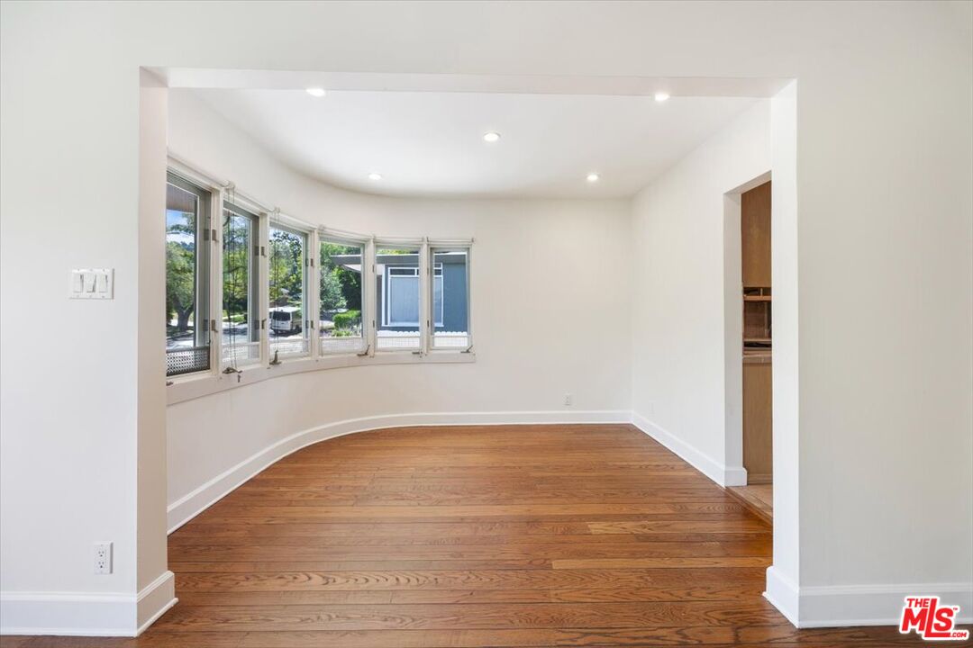 14041 Roblar Road Sherman Oaks, CA 91423 - Photo 10 of 47 a view of kitchen and hall with wooden floor