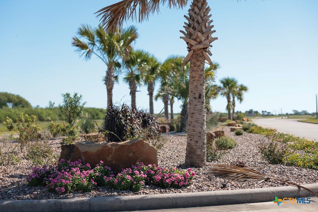 3045 Sandy Lane Palacios, TX 77465 - Photo 10 of 17 a view of a garden with a lake
