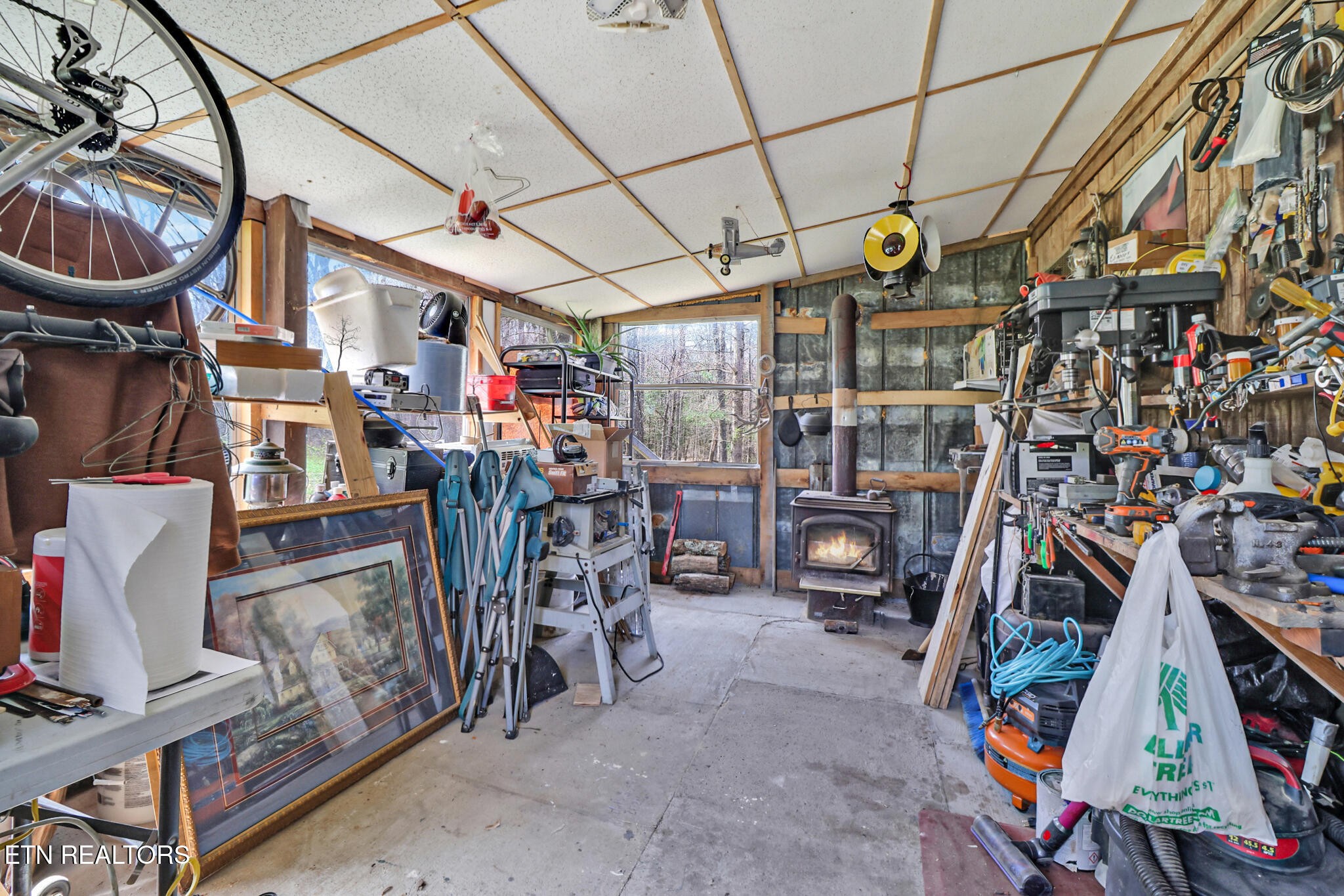 239 Doc Huling Road Robbins, TN 37852 - Photo 14 of 55 a view of a storage room with a lot of stuff