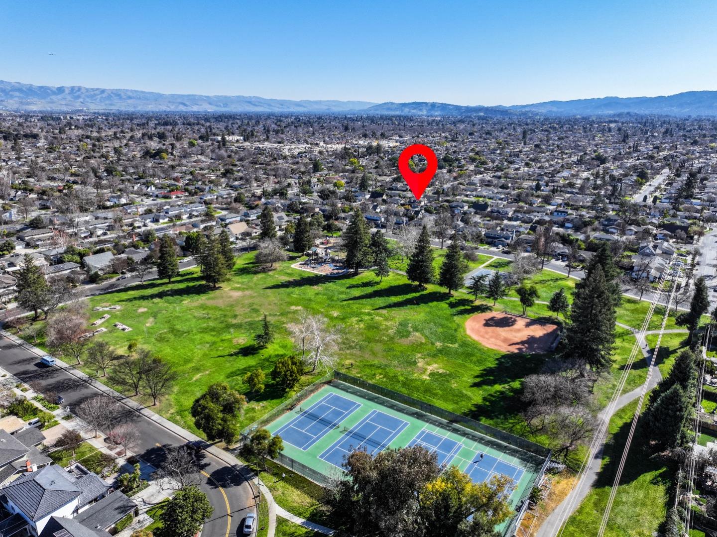 1762 El Codo Way San Jose, CA 95124 - Photo 79 of 81 an aerial view of a houses with yard
