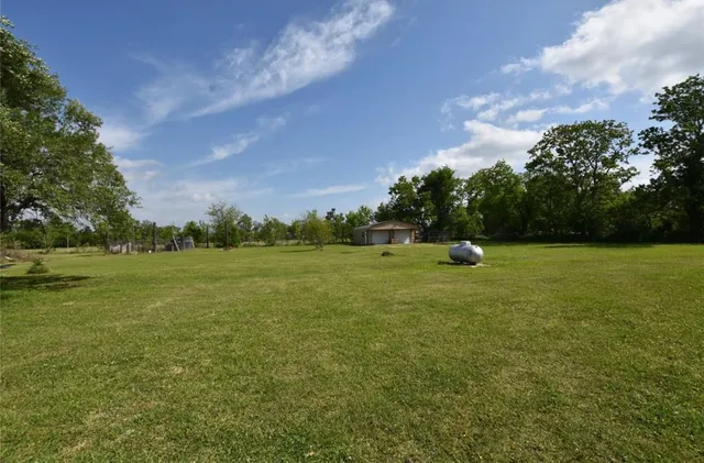 a ground with lots of green space