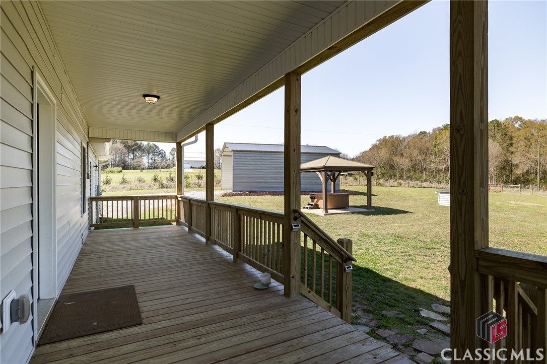 345 Whitsel Road Commerce, GA 30530 - Photo 9 of 49 Back porch