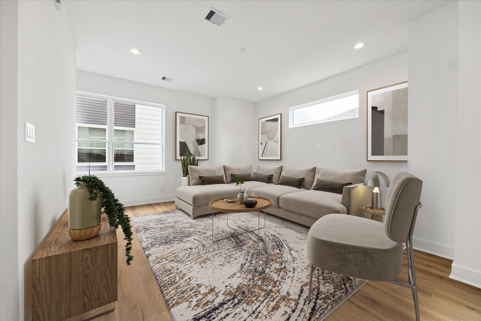 1648 West Tidwell Road Houston, TX 77091 - Photo 18 of 18 a living room with furniture and a window