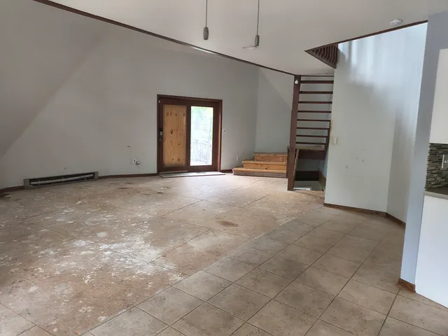 a view of front door