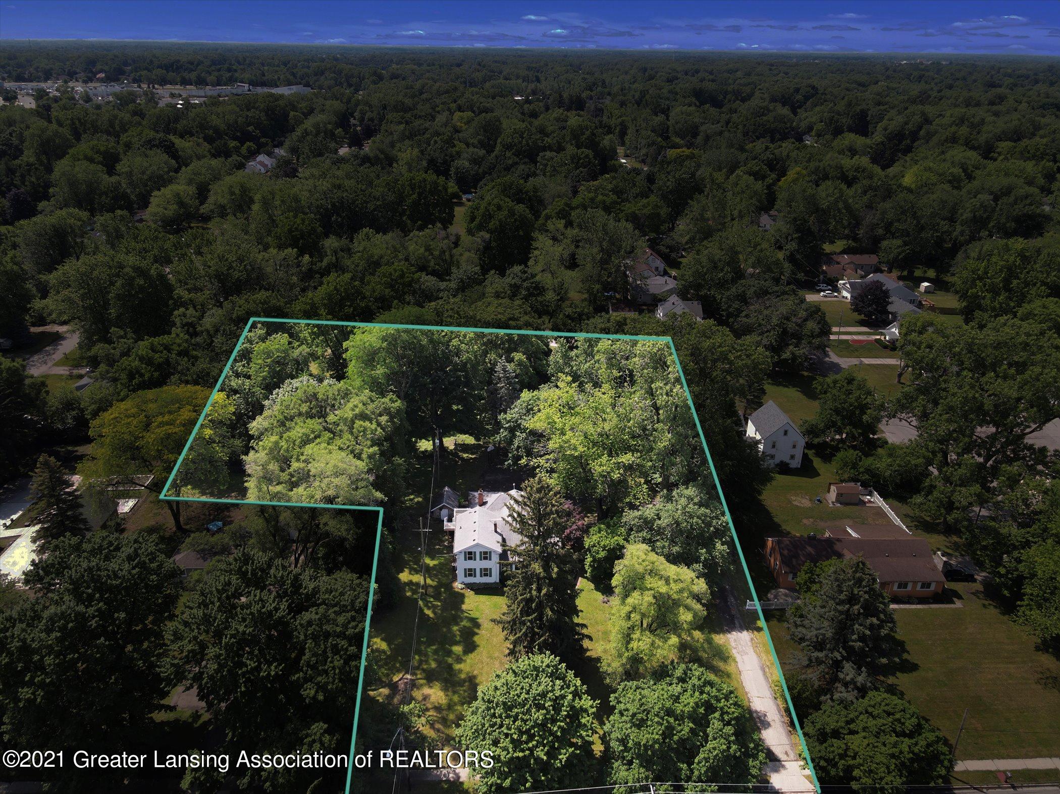 131 West Miller Road Lansing, MI 48911 - Photo 45 of 48 Lot lines of 1.66 acres