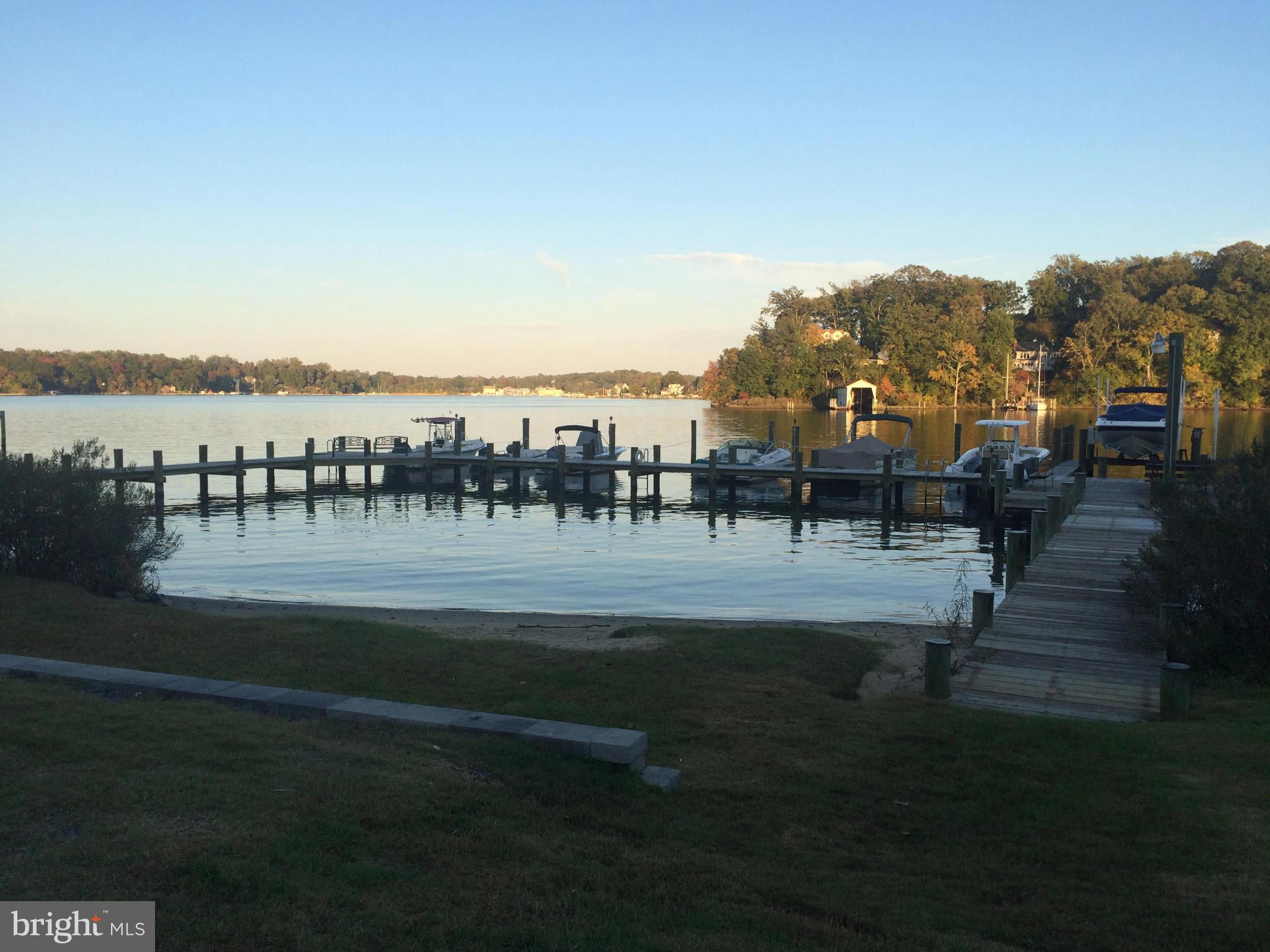3049 Tudor Hall Road Riva, MD 21140 - Photo 29 of 30 a view of lake with residential houses with outdoor space and swimming pool