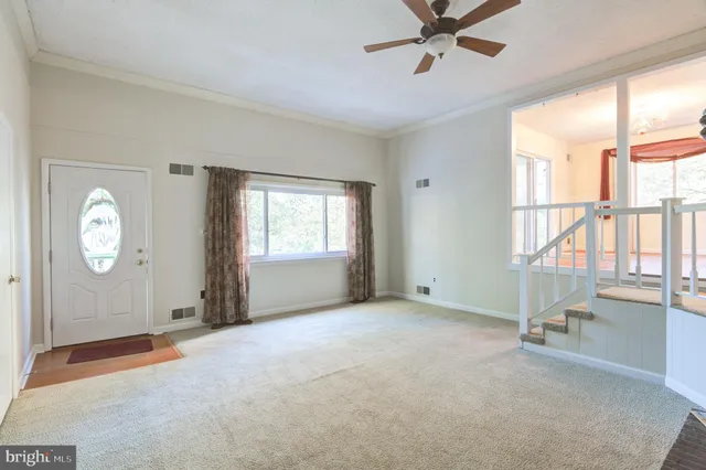 a view of a walk in closet