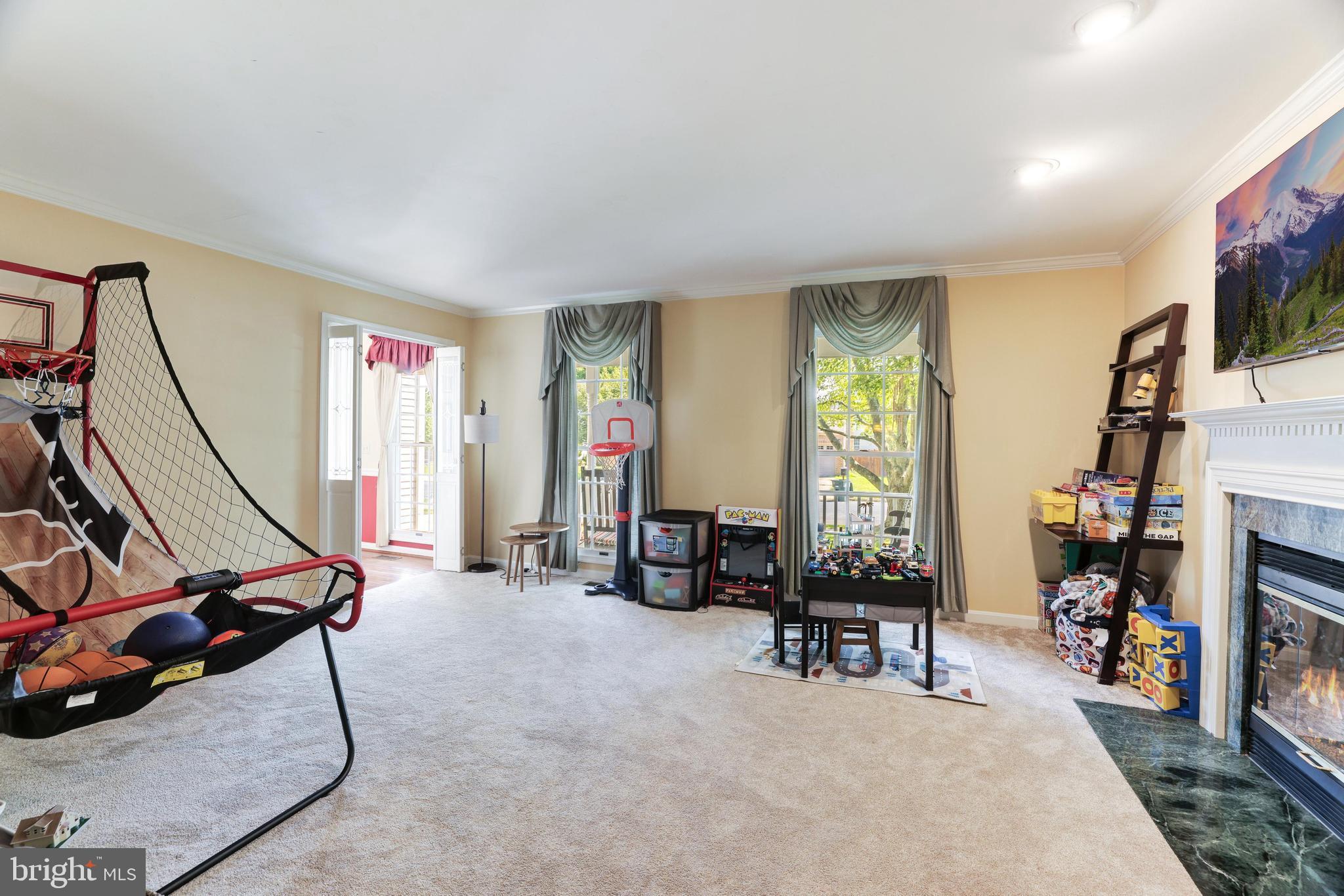 711 Monarch Ridge Road Frederick, MD 21703 - Photo 21 of 55 Living Room with Gas Fireplace