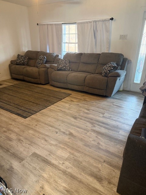 1148 Riverside Avenue Wellsville, OH 43968 - Photo 2 of 14 Living area featuring wood finished floors